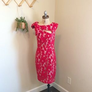 🌟HP🌟 Anthropologie Tracy Reese Lace Red Dress